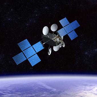太空中的ViaSat-1卫星